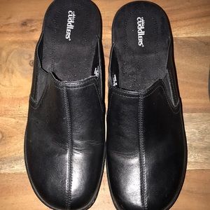 Black clogs